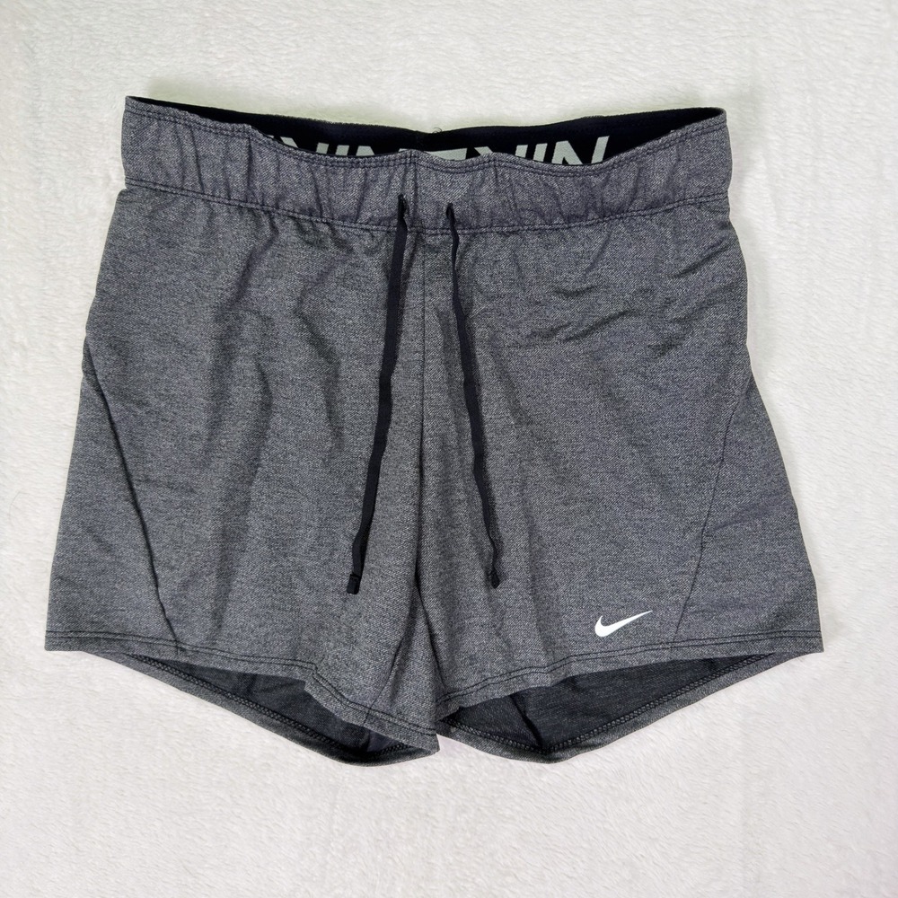 Nike Shorts Womens XS‎ Gray Attack 2.0 Drawstring Athletic Running CJ2299